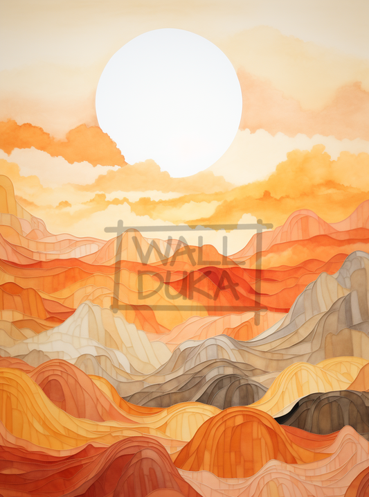 Watery Sunset