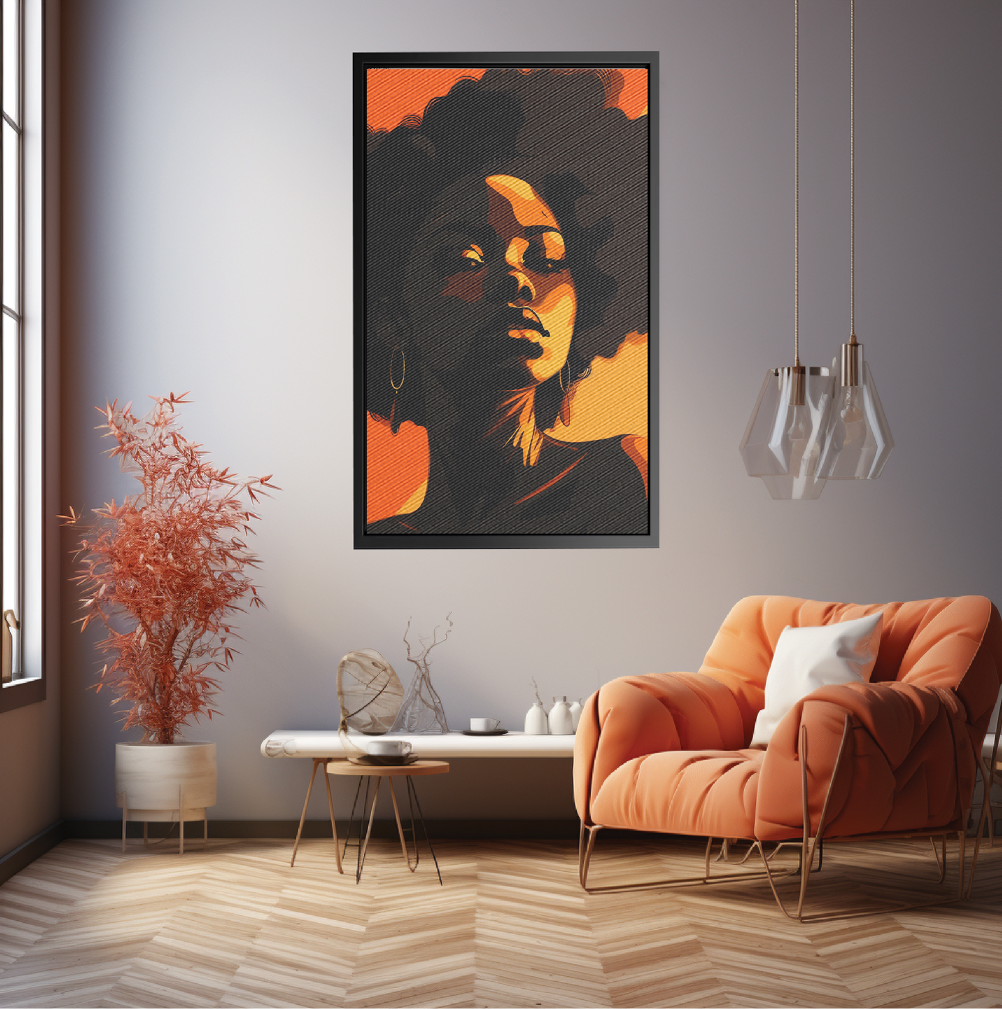 Radiant African Expression