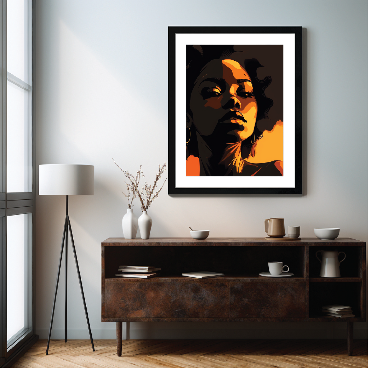Radiant African Expression