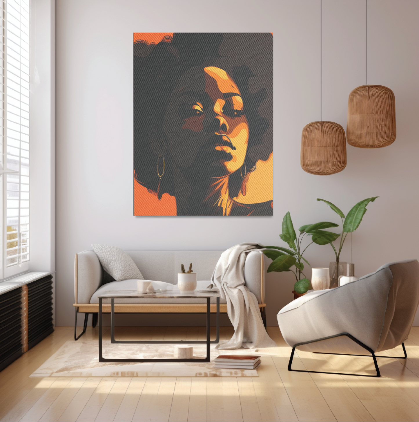 Radiant African Expression
