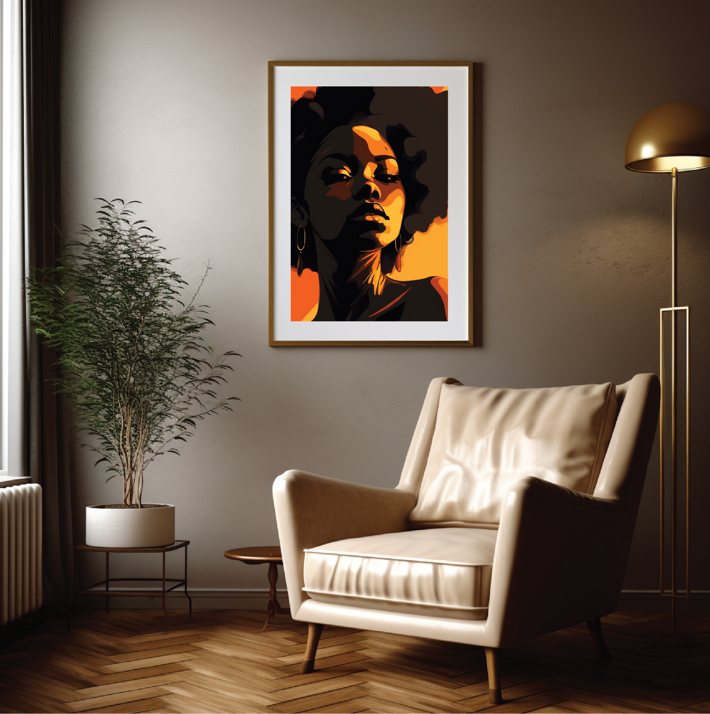 Radiant African Expression