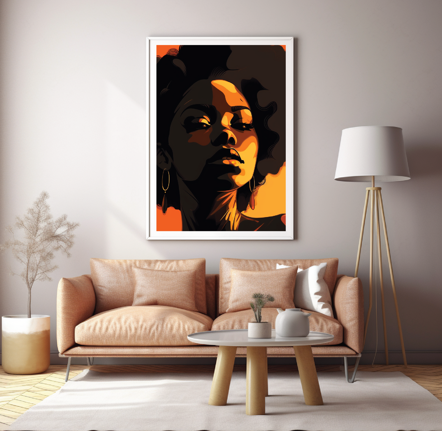 Radiant African Expression
