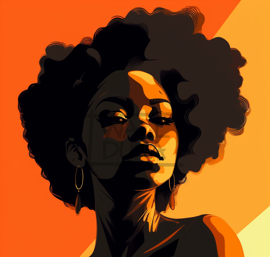 Radiant African Expression
