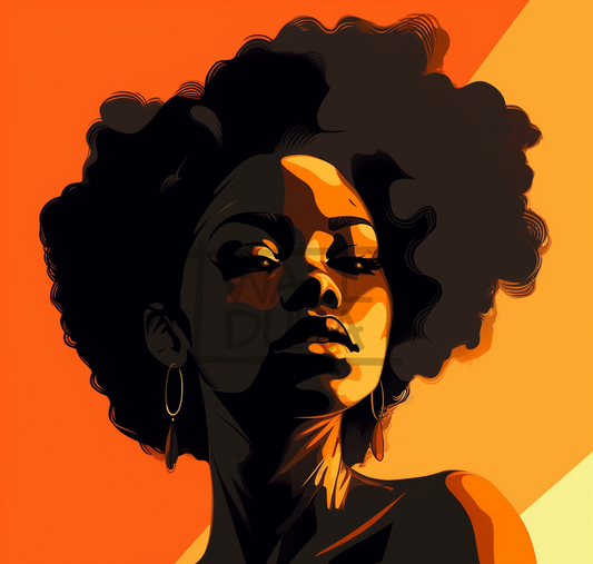 Radiant African Expression