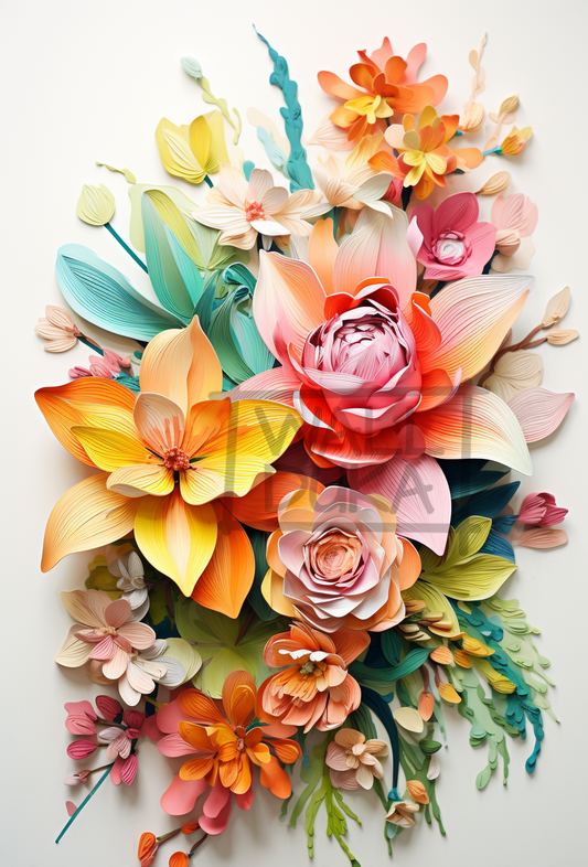 Spring's Floral Fresco