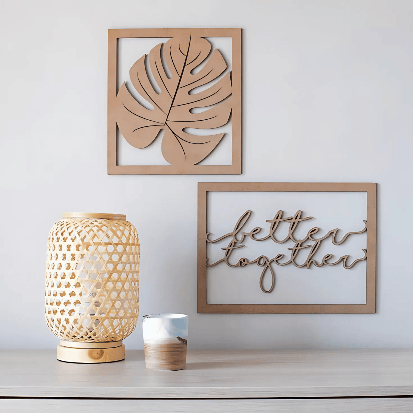 Wall art cutouts