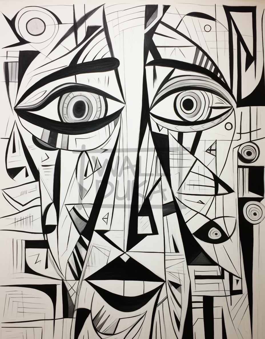 Perplexed Monochrome Portrait