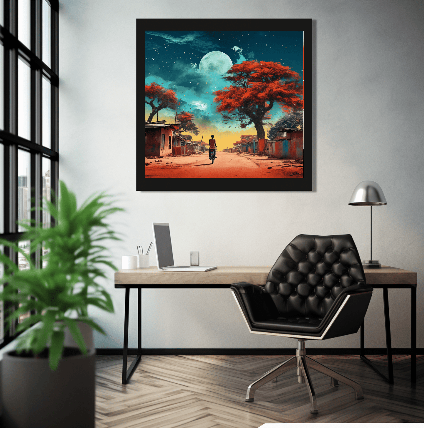 Cycling through the Village