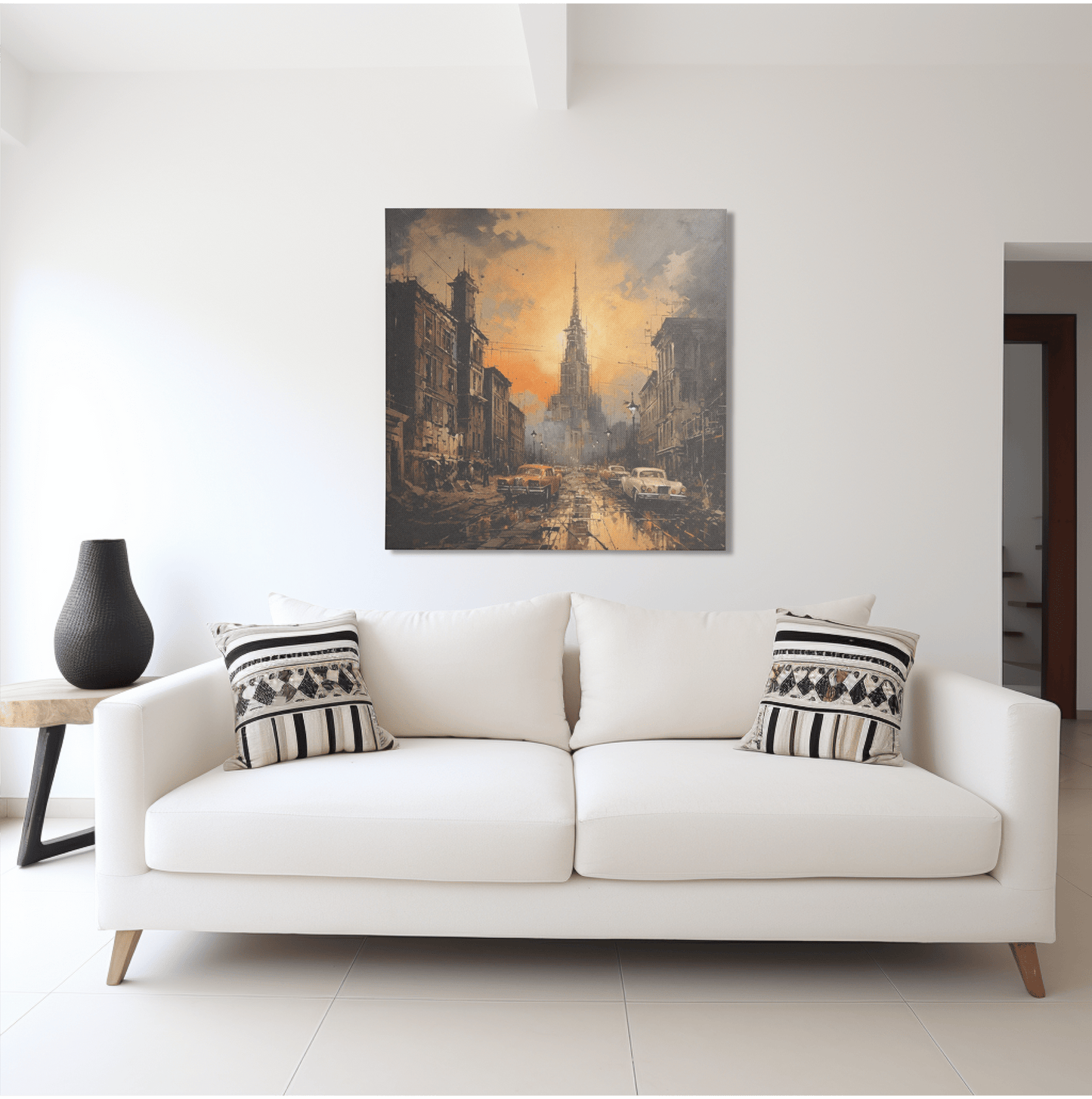 Vintage Cityscape