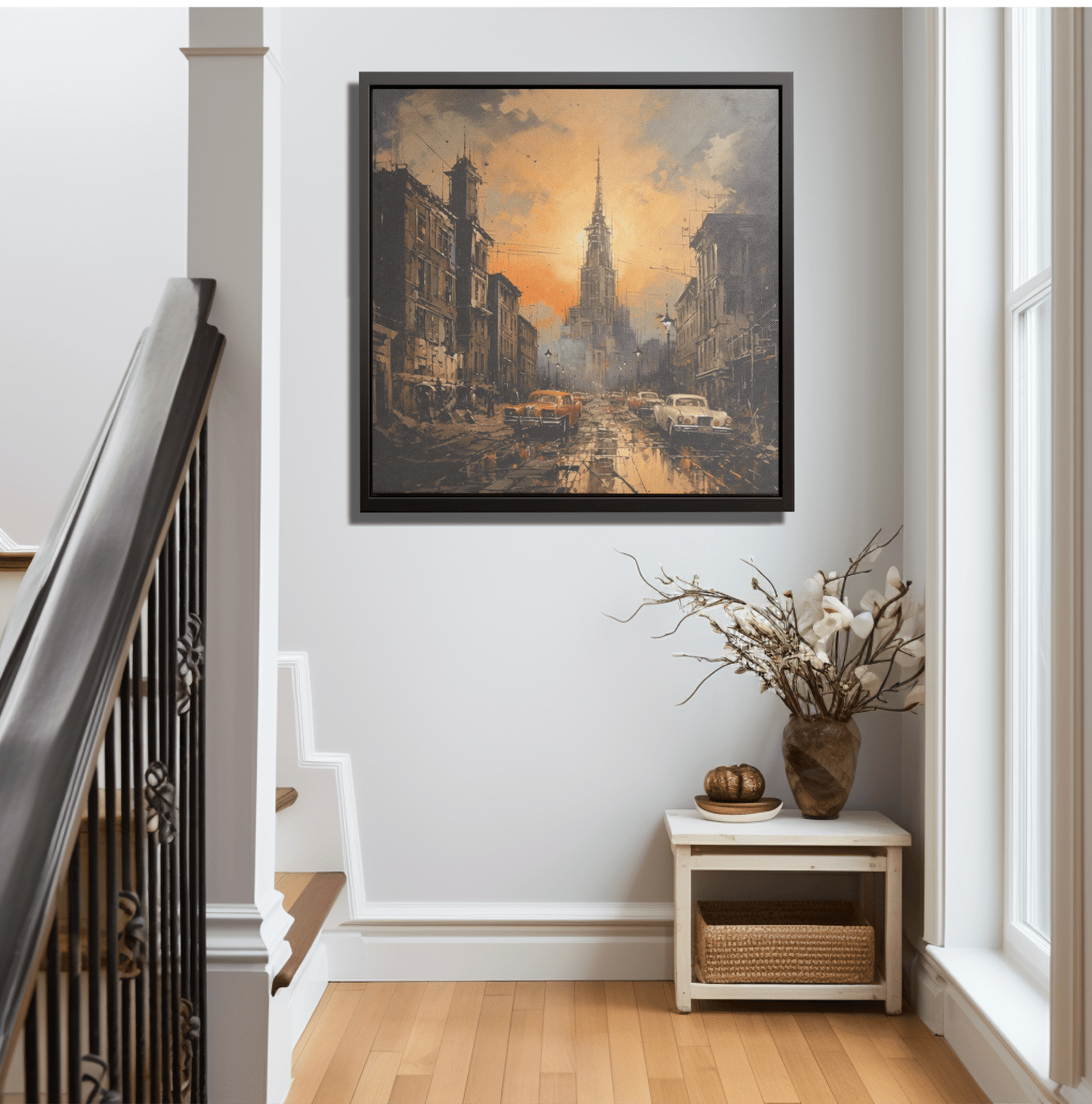 Vintage Cityscape