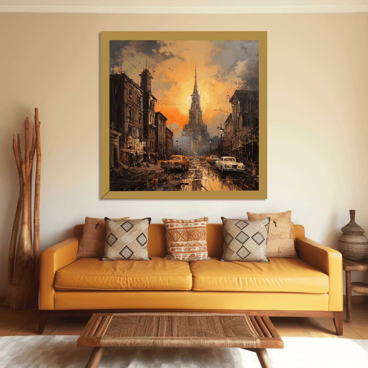 Vintage Cityscape