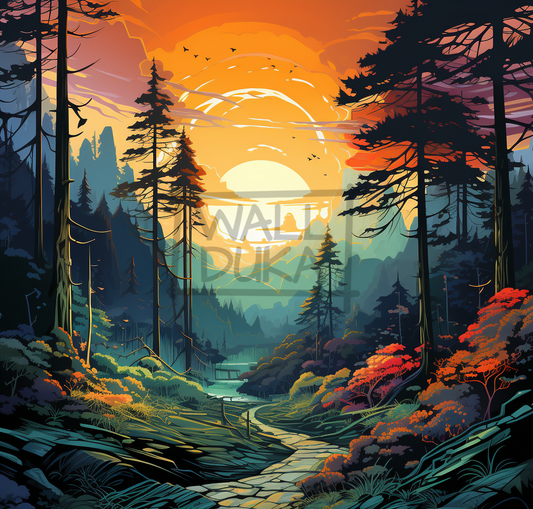 Retro Forest