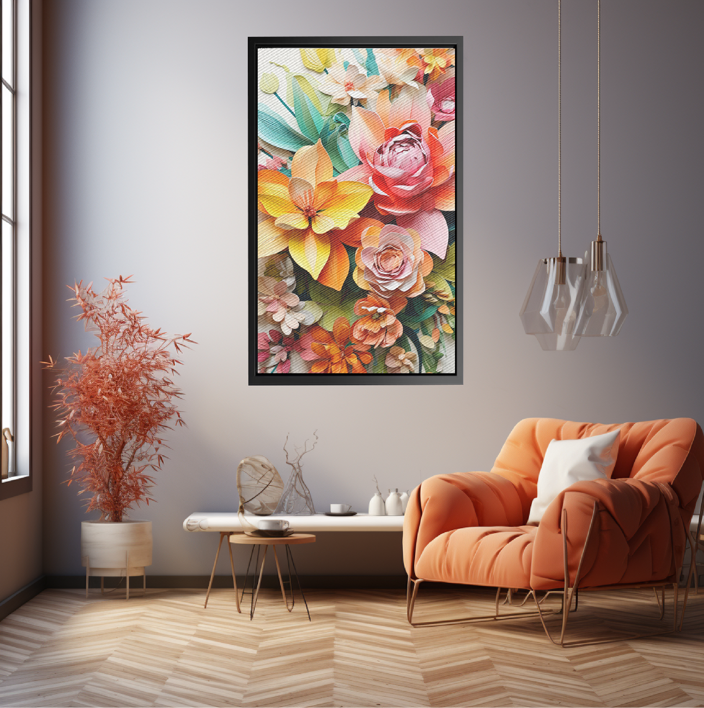 Spring's Floral Fresco