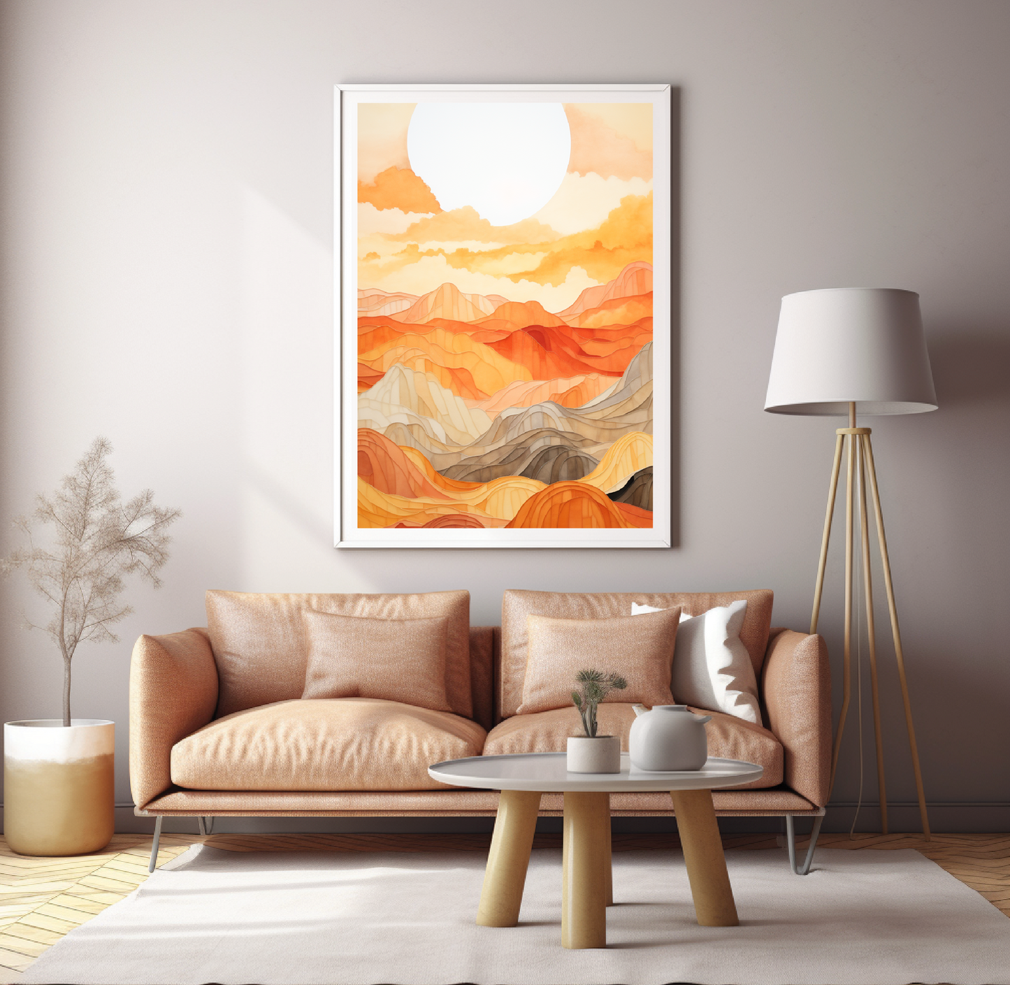 Watery Sunset