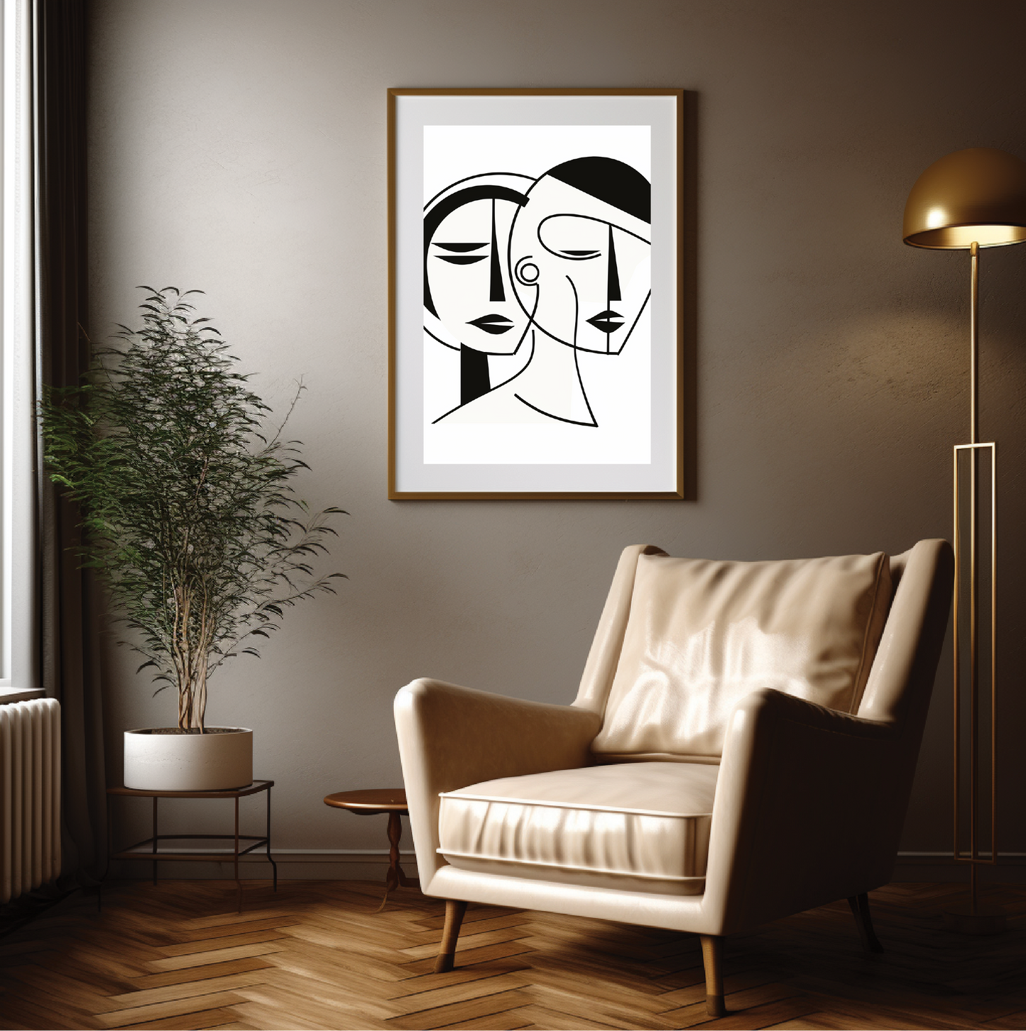 Cubist Elegance