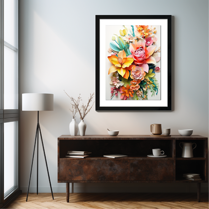 Spring's Floral Fresco