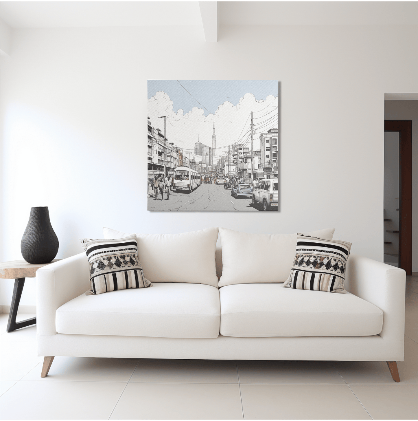 Urban Nairobi Sketch