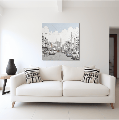 Urban Nairobi Sketch