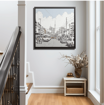 Urban Nairobi Sketch