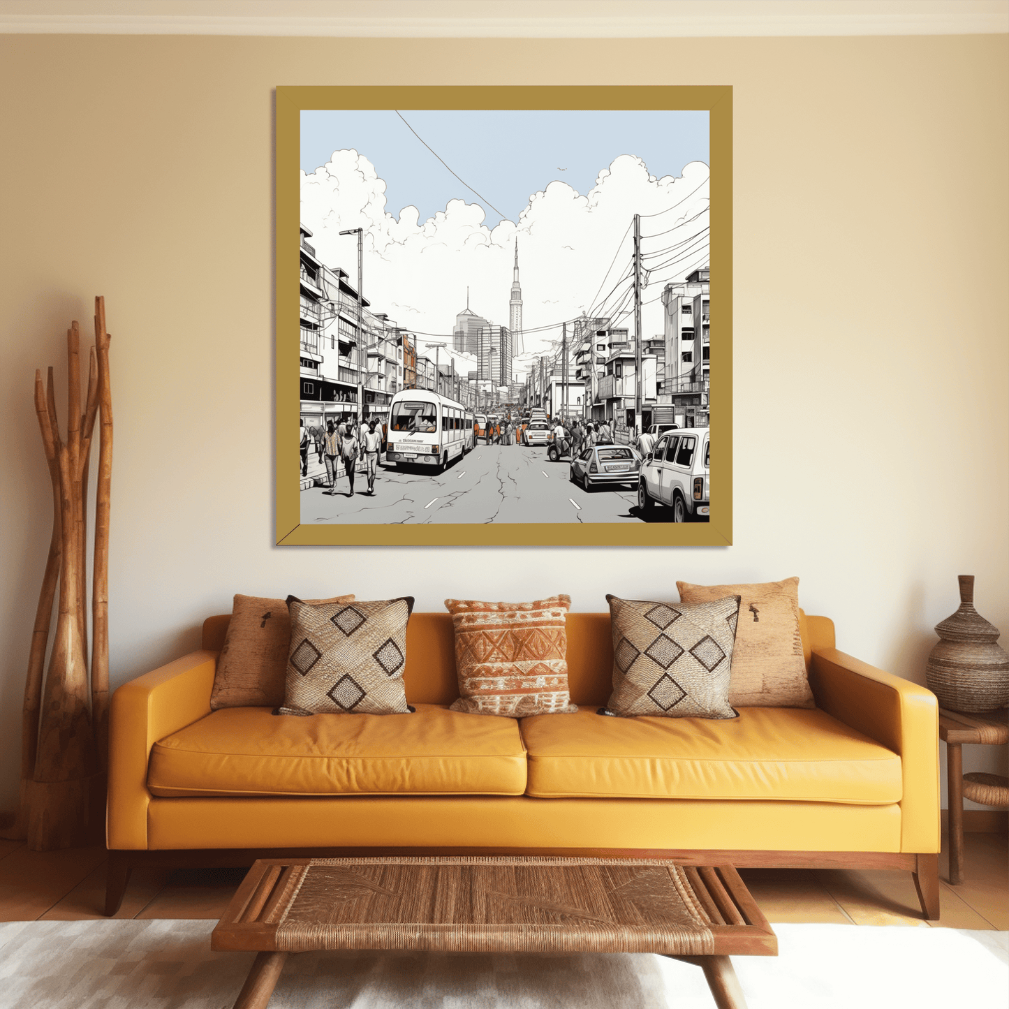 Urban Nairobi Sketch