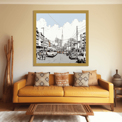 Urban Nairobi Sketch