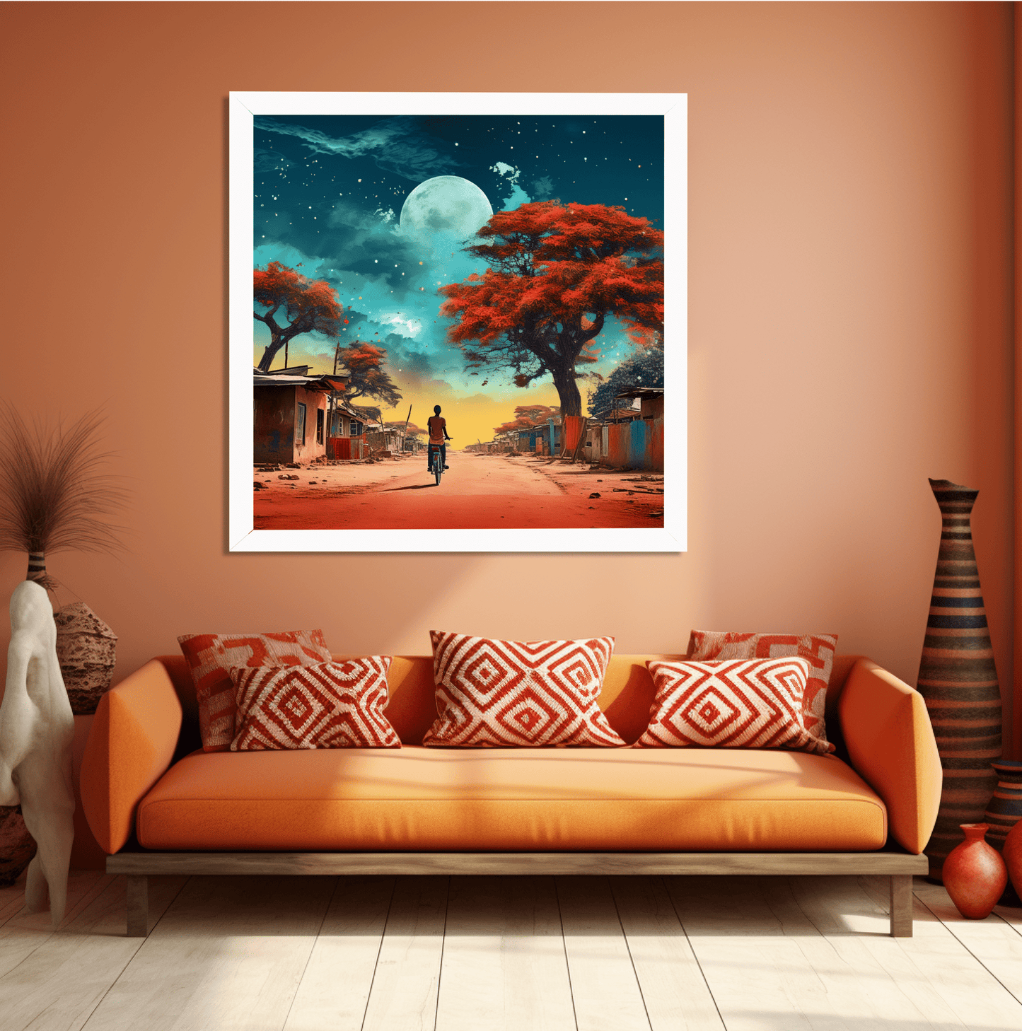 Cycling through the Village