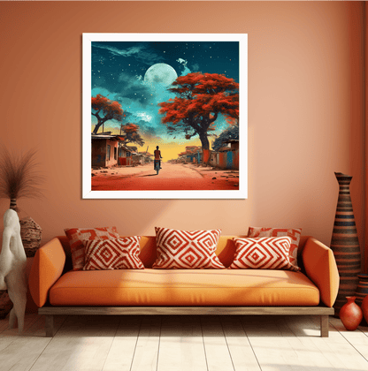 Cycling through the Village