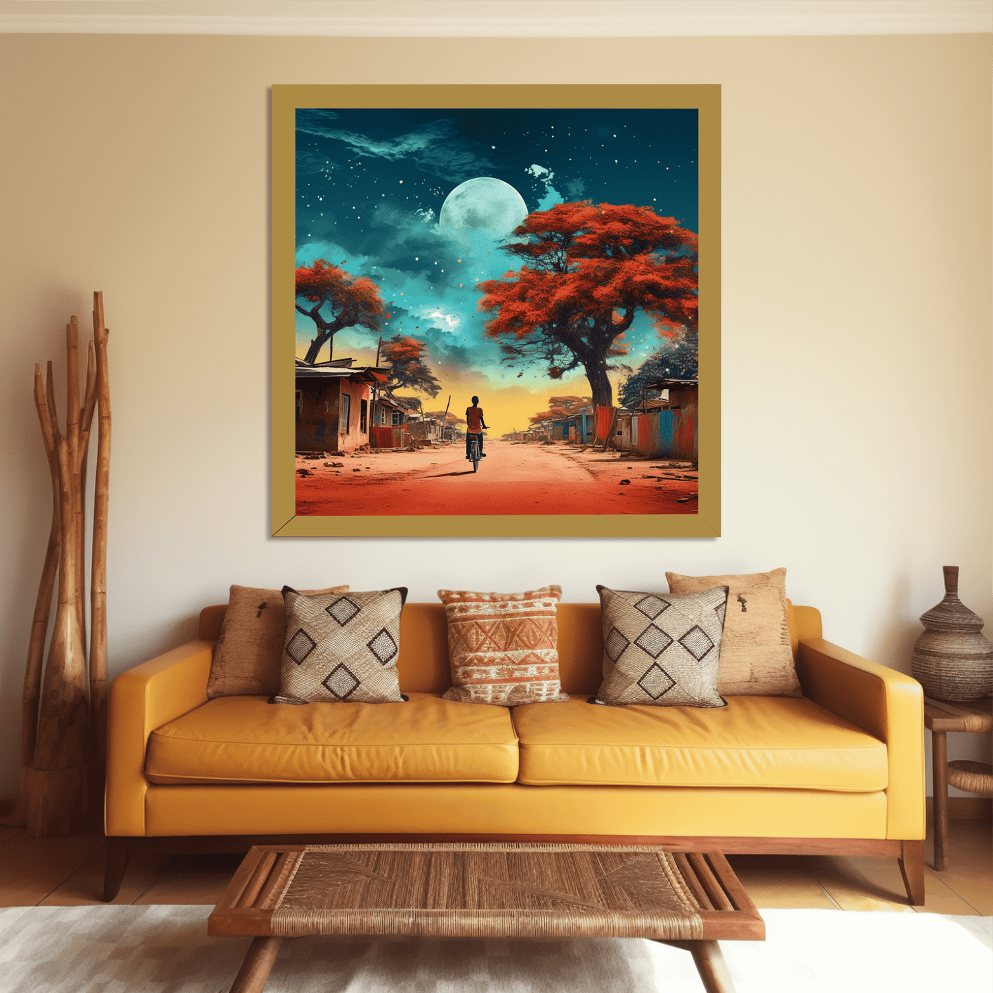 Cycling through the Village