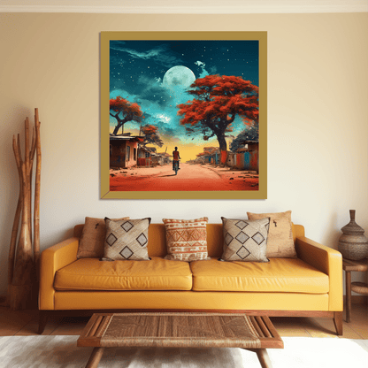 Cycling through the Village