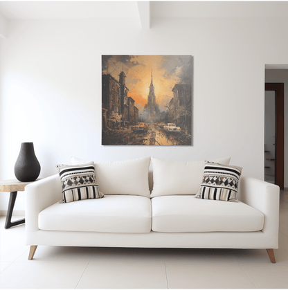 Vintage Cityscape