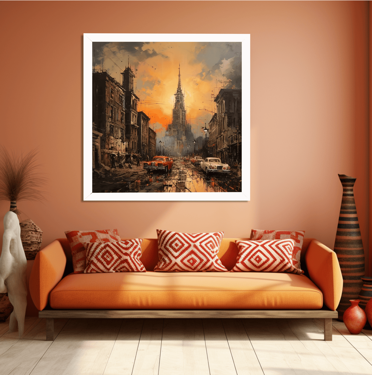 Vintage Cityscape