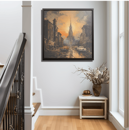 Vintage Cityscape