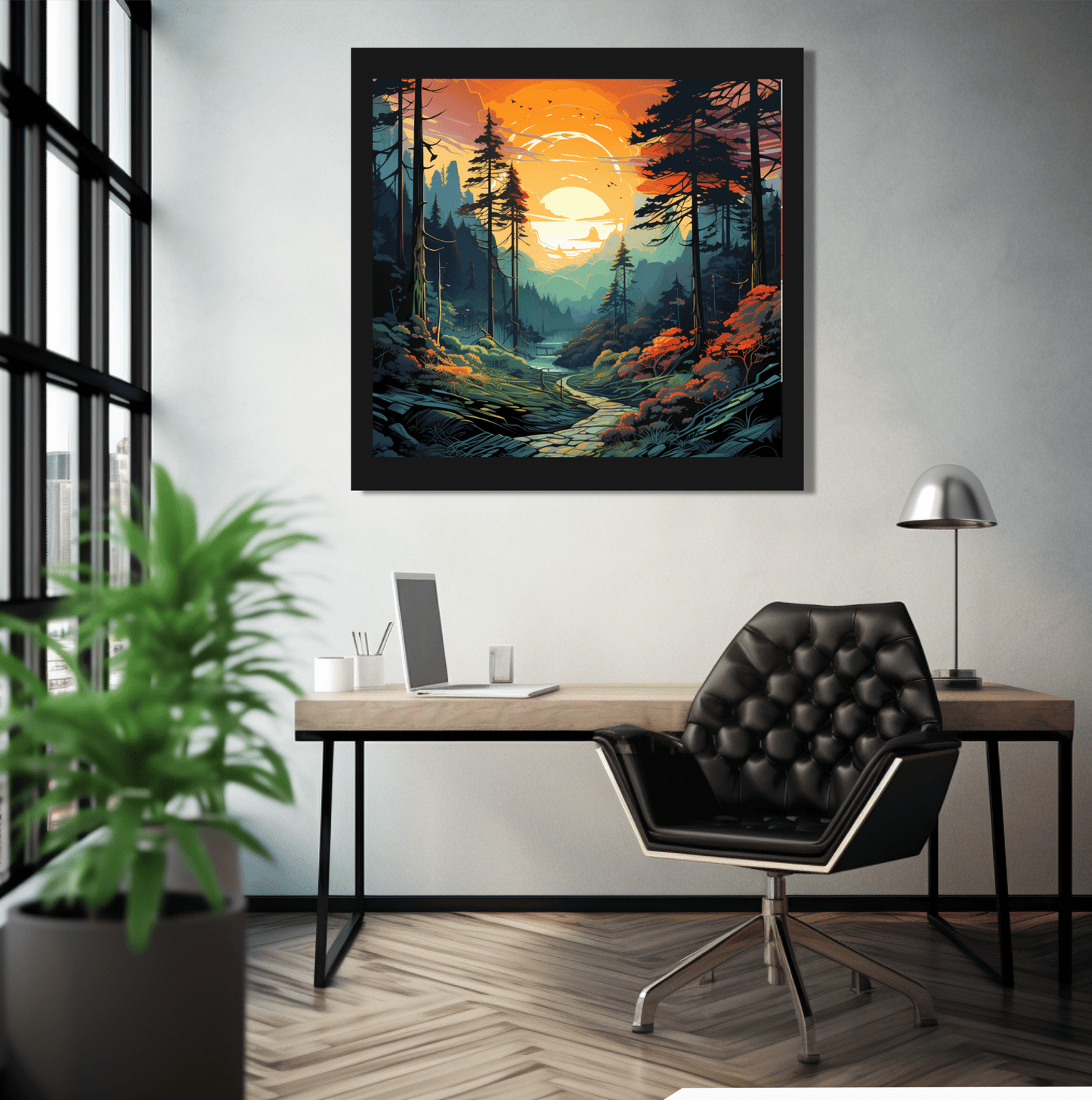 Retro Forest