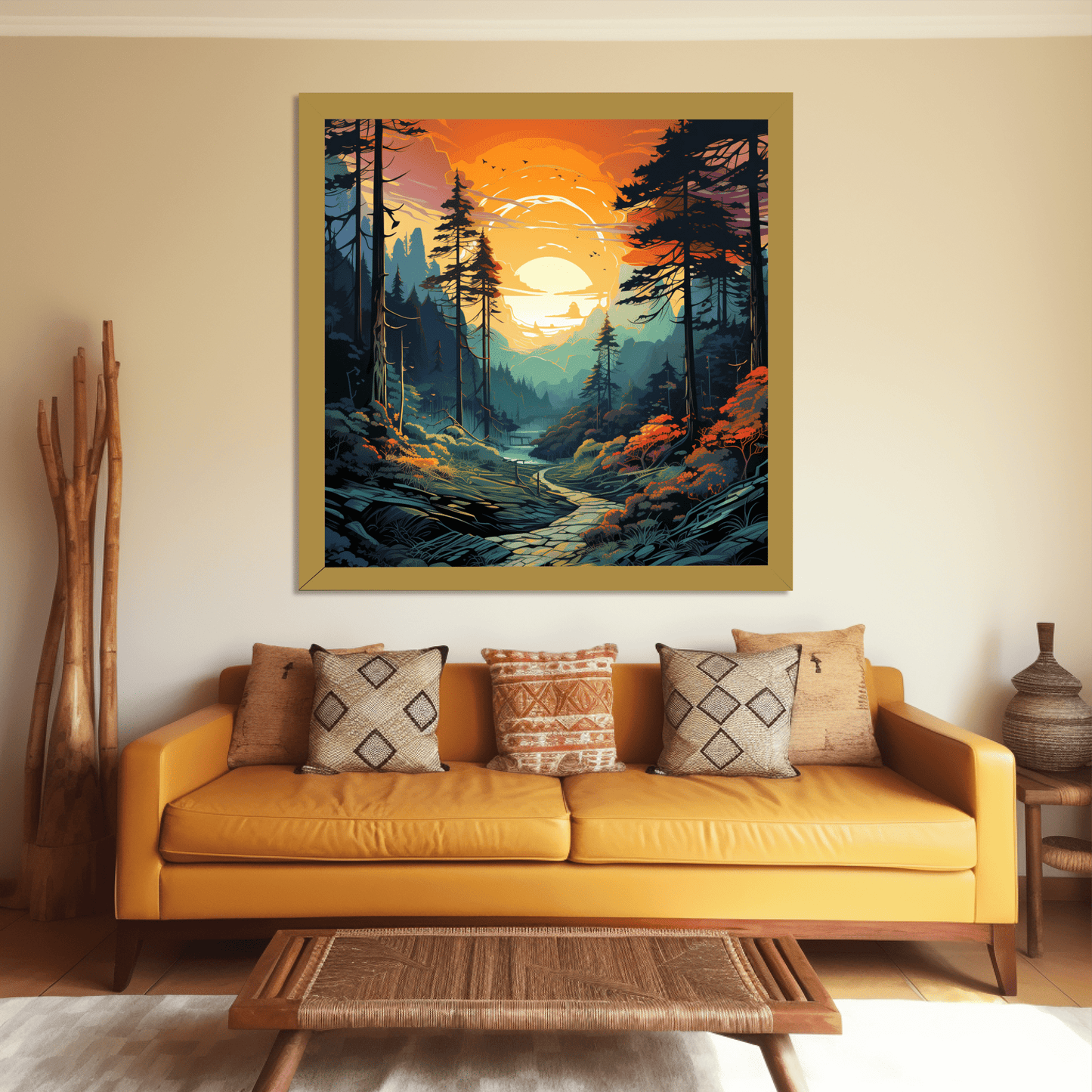 Retro Forest