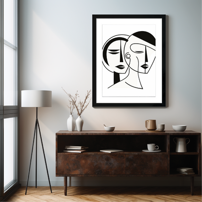 Cubist Elegance