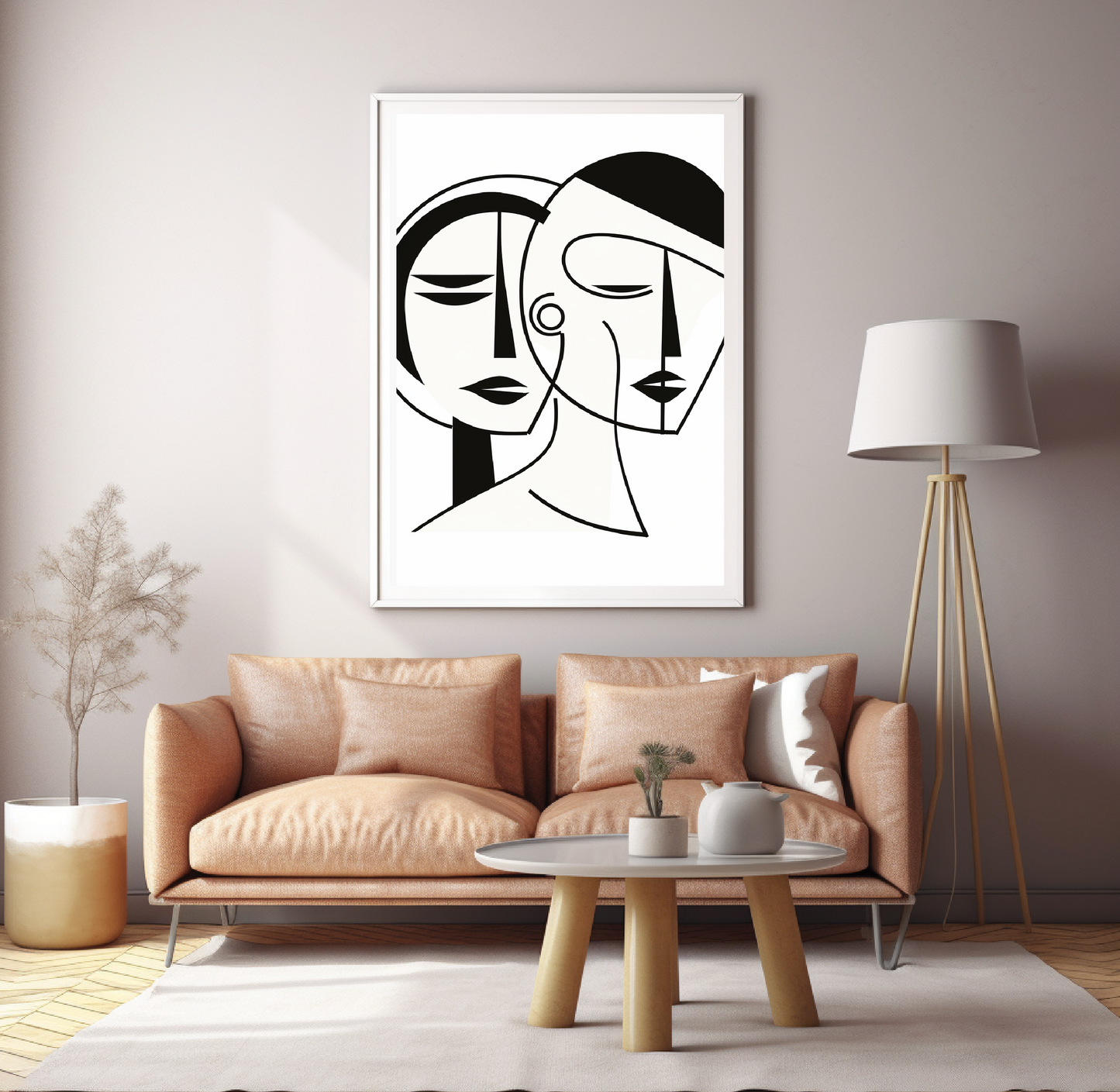 Cubist Elegance